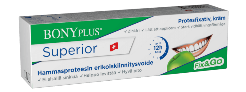 Bonyplus Superior pakkauksen etupuoli